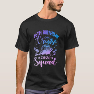 T-shirt 46e Anniversaire Croisière Squad 2024 Fam de match