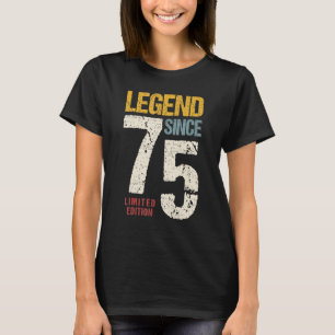 T-shirt 47 Ans 1975 Vintage 47ème Anniversaire Décoration
