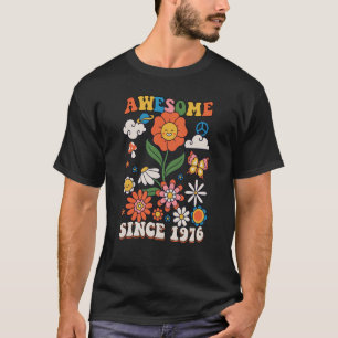 T-shirt 47 Ans Awesome depuis 1976 Super Retro 47th B