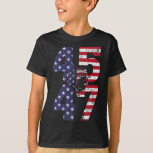 T-shirt 47 Nous Le Peuple 2024 Avec Drapeau Américain 1