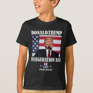 T-shirt 47 Président Donald Trump Jour d'inauguration 2025