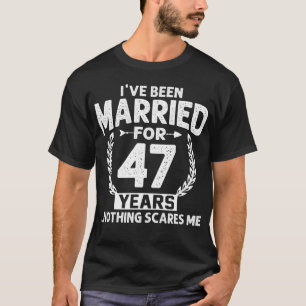 T-shirt 47e anniversaire de mon mariage 47 ans