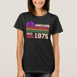 T-shirt 47e anniversaire Hommes Femmes stupéfiant depuis 1