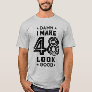 T-shirt 48 ans 48e anniversaire drôle cadeau