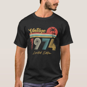 T-shirt 48 ans Vintage 1974 Limited Edition 48e
