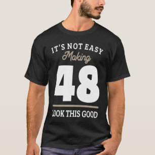 T-shirt 48e anniversaire 48 ans