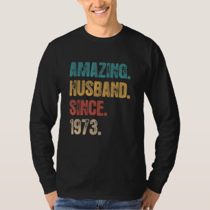T-shirt 49 Anniversaire Mariage Pour Lui Extraordinaire Ma