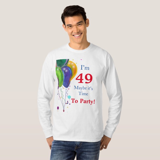 T-shirt 49e anniversaire  (Devant entier)