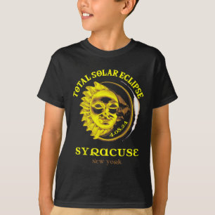T-shirt 4.08.24 Éclipse solaire totale 2024 Syracuse York