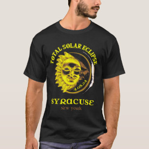 T-shirt 4.08.24 Éclipse solaire totale 2024 Syracuse York