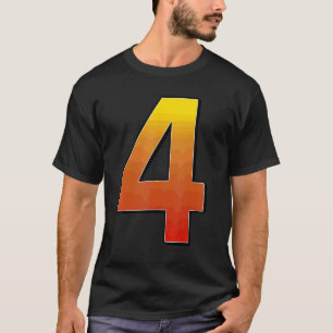 T-shirt 4 4e anniversaire