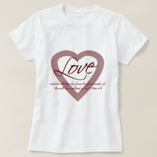 T-shirt 4:8 de Peter de l'amour 1