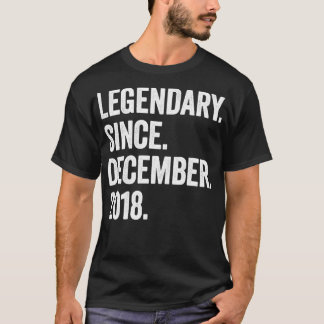 T-shirt 4 Ans Décembre 2018 4e Anniversaire4