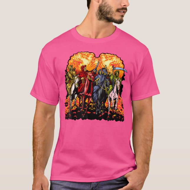 T-shirt 4 Chefs De L'Apocalypse Apocalypse Apocalypse 61-8 (Devant)