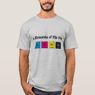 T-shirt 4 éléments de hip hop