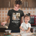 T-shirt 4 Family Photo We love You Mommy<br><div class="desc">Personalized mom t-shirt featuring 4 family pictures,  the words "we love you mommy",  and the kids names. Perfect for any special occasions,  birthdays,  christmas,  or mother's day! Photo tip: Crop your photos into squares before uploading ensuring subject is in the centre for best results.</div>