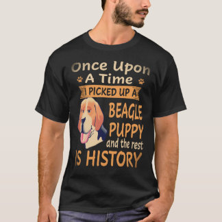 T-shirt 4 Il était une fois -  chiot Beagle Beagle