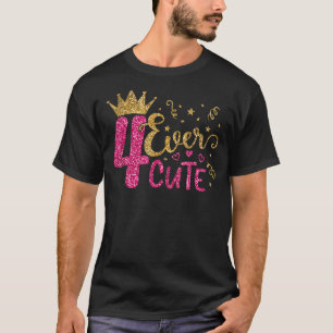 T-shirt 4 Joyeux 4e anniversaire Joyeux garçon de quatre a