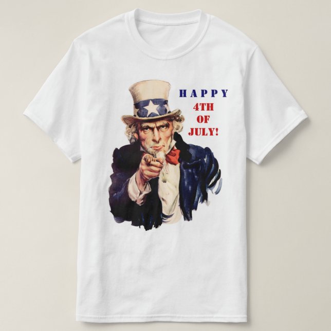 T-shirt 4 juillet (Design devant)