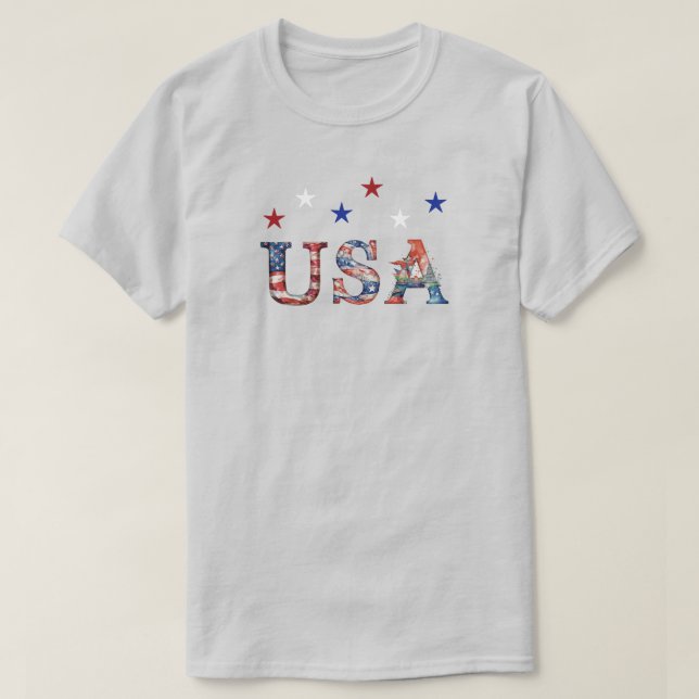 T-shirt 4 juillet (Design devant)