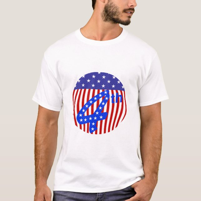 T-shirt 4 juillet (Devant)