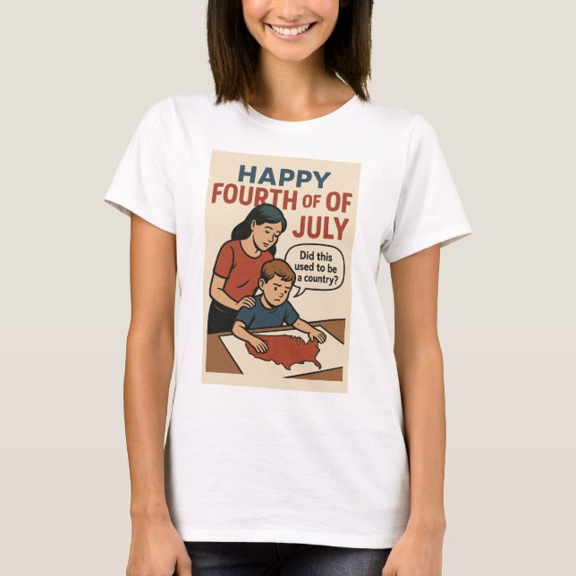 T-shirt 4 juillet (Devant)