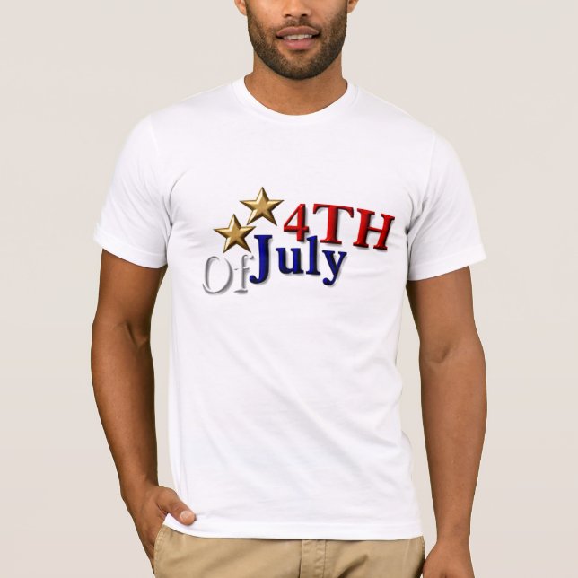 T-shirt 4 juillet (Devant)