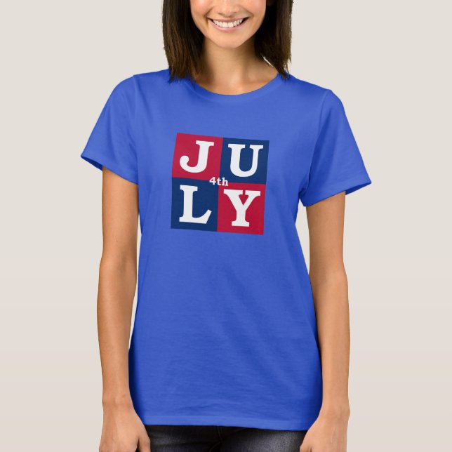 T-shirt 4 juillet (Devant)