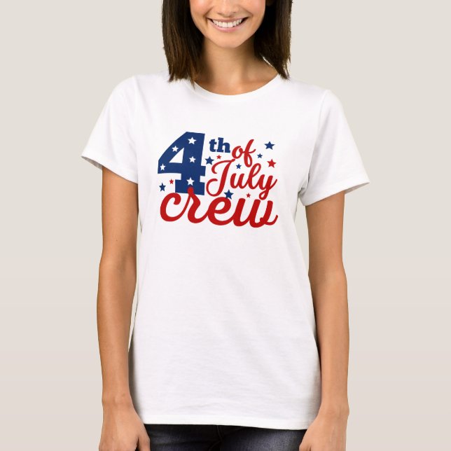 T-shirt 4 juillet (Devant)