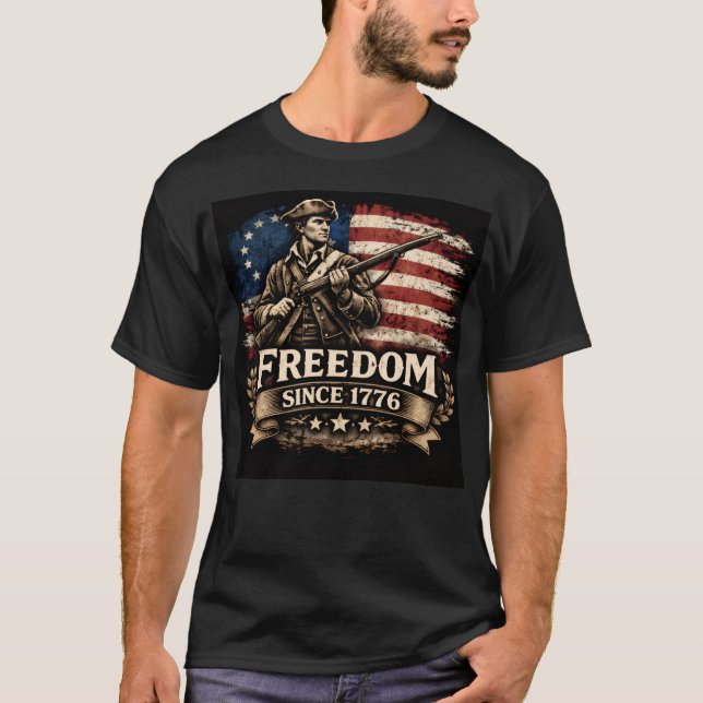 T-shirt 4 juillet (Devant)