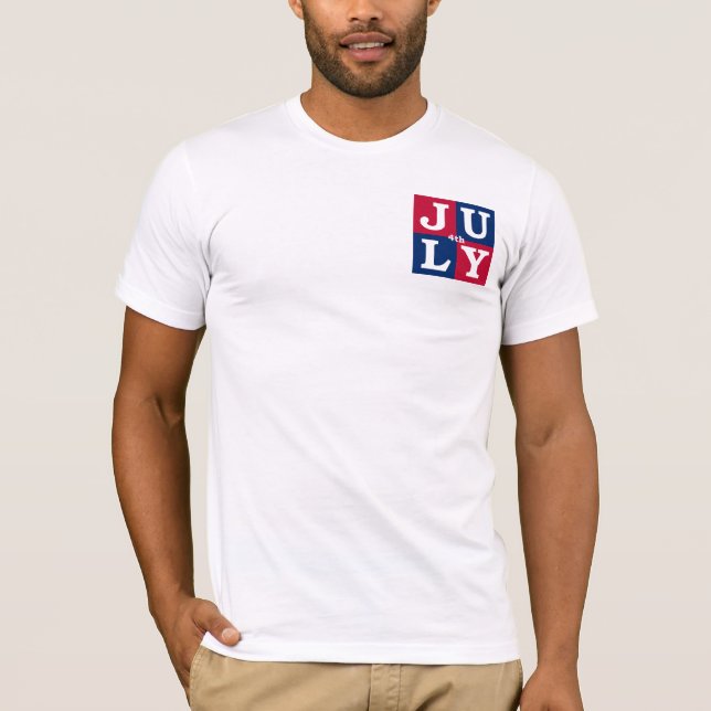 T-shirt 4 juillet (Devant)