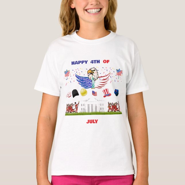 T-shirt 4 juillet (Devant)