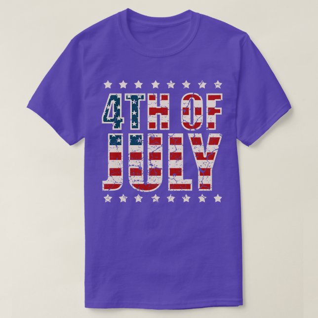 T-shirt 4 juillet (20) (Design devant)