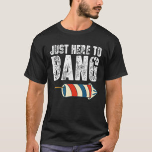 T-shirt 4 juillet 2022 Juste ici pour claquer