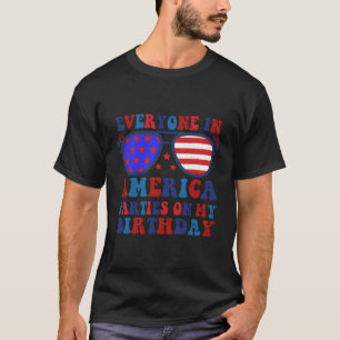 T-shirt 4 juillet 2023 Tout Le Monde En Amérique Pie Sur M