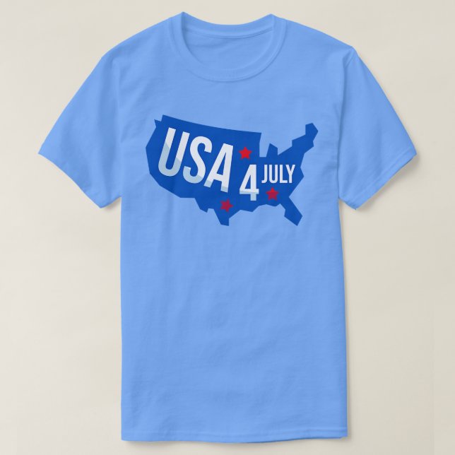 T-shirt 4 juillet 32 (Design devant)