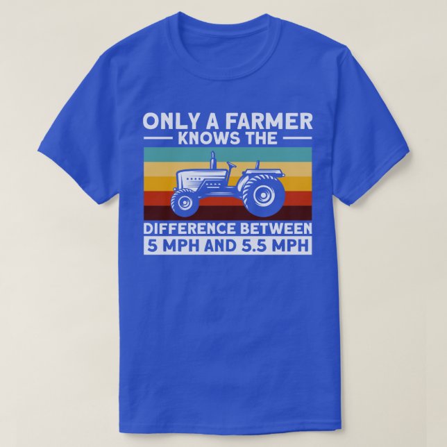 T-shirt 4 juillet Agriculture patriotique (2) (Design devant)