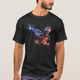 T-shirt 4 juillet - Aigle Pour Hommes Femmes Enfants