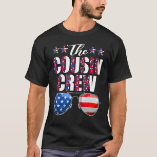T-shirt 4 juillet Cousin Crew Independence Day Famille Ma