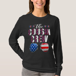 T-shirt 4 juillet Cousin Crew Independence Day Famille Ma