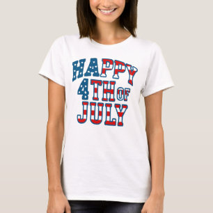 T-shirt 4 juillet des femmes
