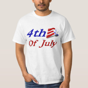 T-shirt 4 juillet étoiles et rayures
