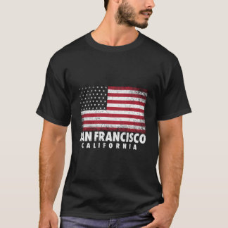 T-shirt 4 juillet Femmes San Francisco California Ame