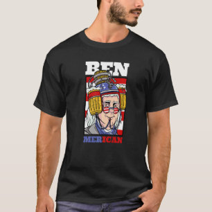T-shirt 4 juillet Fête de l'Indépendance Ben Drankin Meric