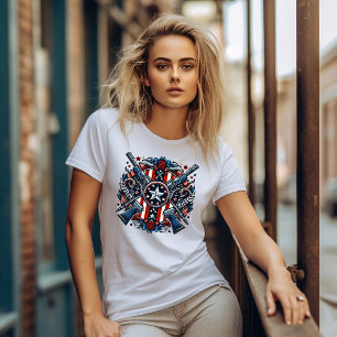 T-shirt 4 juillet Fête de l'Indépendance des États-Unis