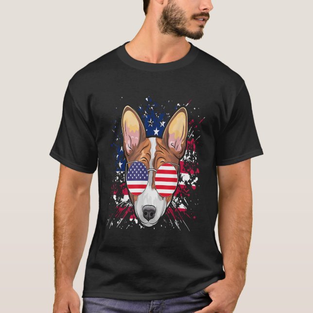 T-shirt 4 juillet Fête De L'Indépendance Femmes Hommes Qua (Devant)