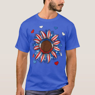 T-shirt 4 juillet Fête de l'Indépendance Patriotique USA