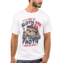 4 juillet FUNNY SLOTH CÉLÉBRE