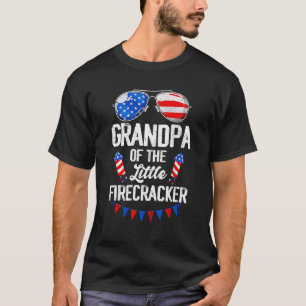 T-shirt 4 juillet Grand-Père D'Anniversaire Du Petit Foyer