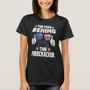 T-shirt 4 juillet Grossesse L'Homme Derrière Le Fissonnier